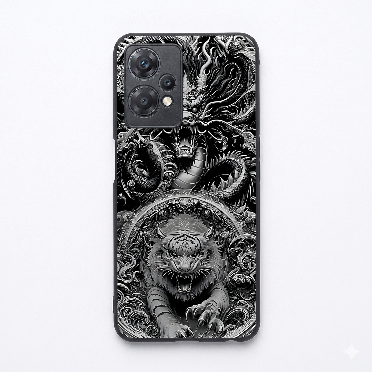 Dragon Ink Metal Back Case for Oneplus NORD CE 2 LITE 5G