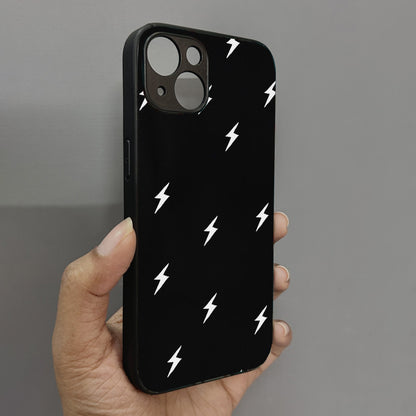 Bolt Babe Metal Back Case for Apple Iphone 15 Plus