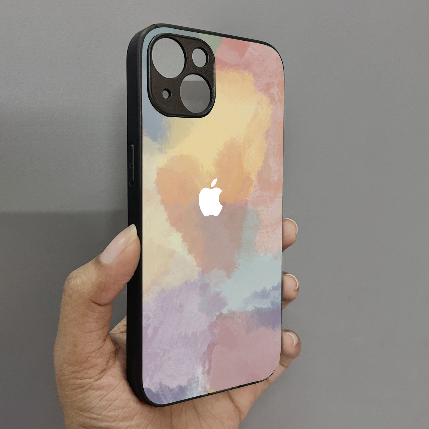 Blush Skies Metal Back Case for Apple Iphone 15 Plus