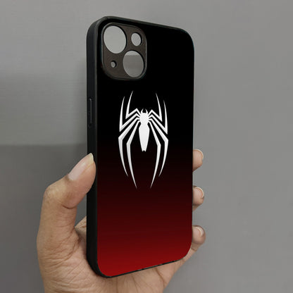 Spider Surge Metal Back Case for Apple Iphone 15 Plus