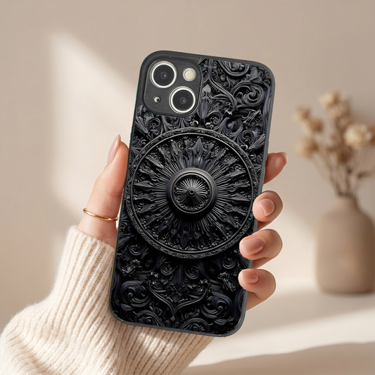 The Wheel Metal Back Case for Apple Iphone 13