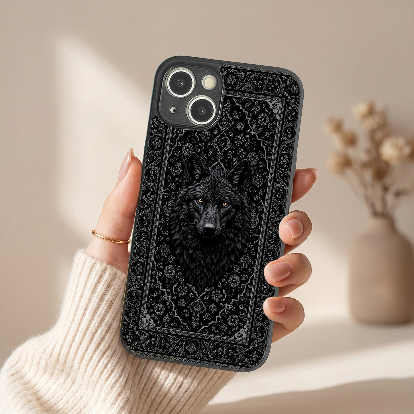 Power Move Metal Back Case for Apple Iphone 13