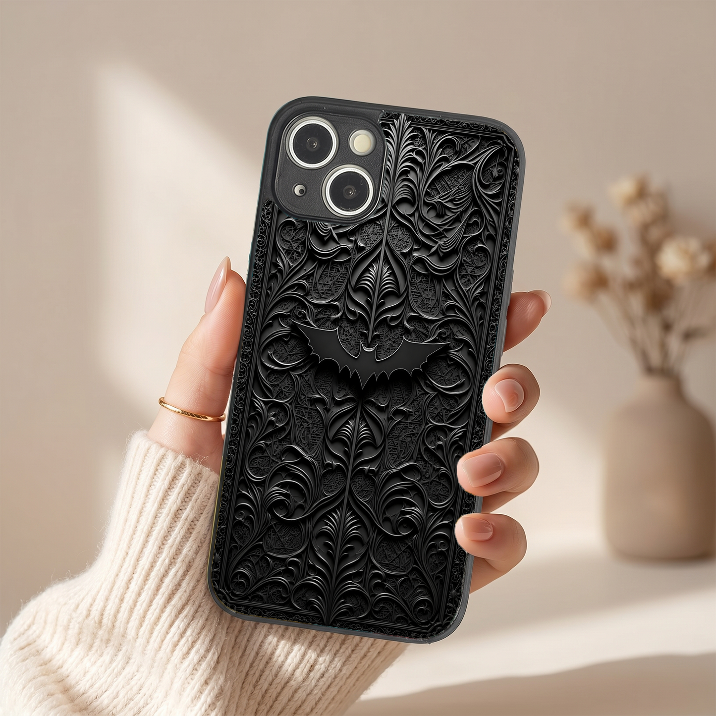 Ancient Wall Metal Back Case for Apple Iphone 15