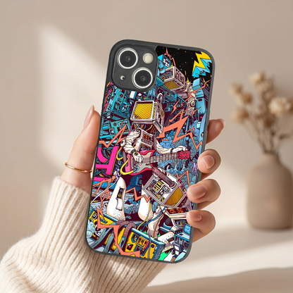 Soundwave Back Case for Apple Iphone 13