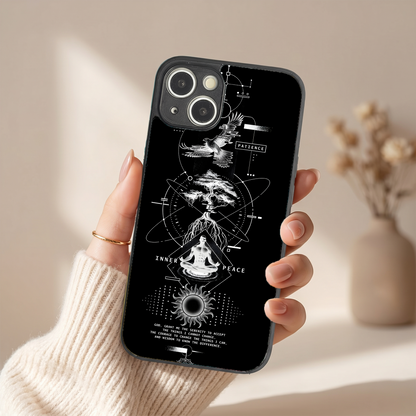 Dark Matter Metal Back Case for Apple Iphone 14