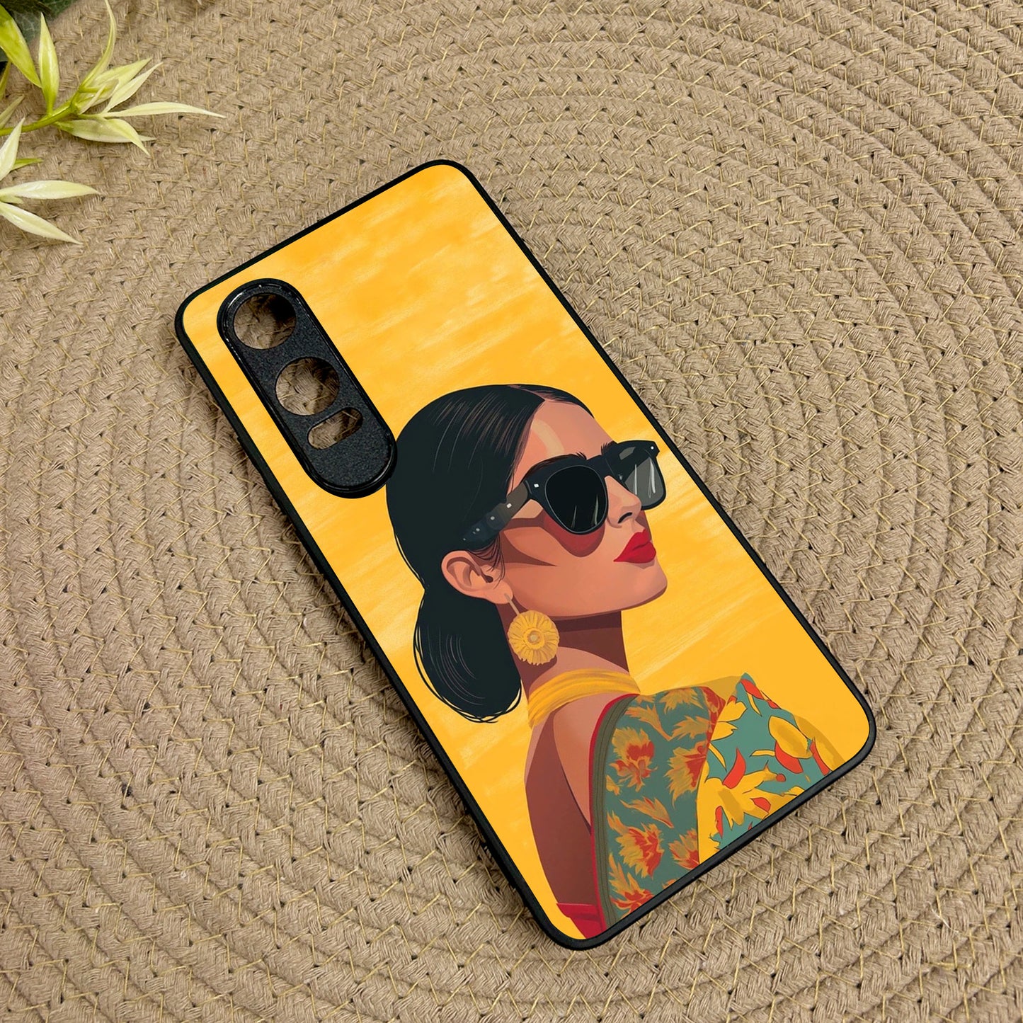 Desi Diva Metal Back Case for Oneplus Nord CE 4 Lite (5G)