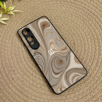 SandStorm Glossy Metal Back Case for Oneplus Nord CE 4 Lite (5G)