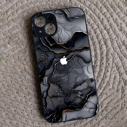 Dark Luxe Metal Back Case for Apple Iphone 14 Plus
