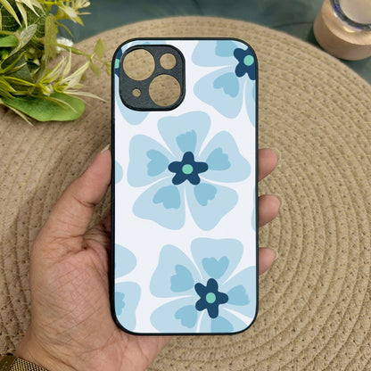 Cool Petals Metal Back Case for Apple Iphone 15 Plus