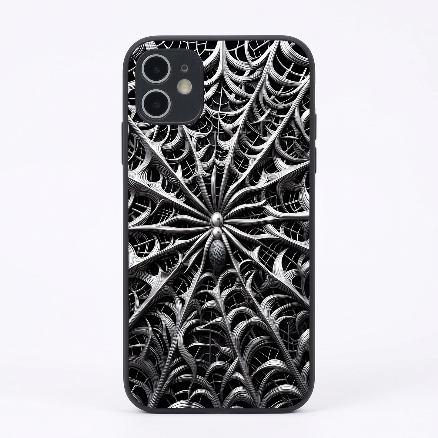 Web Trap Metal Back Case for Apple Iphone 11