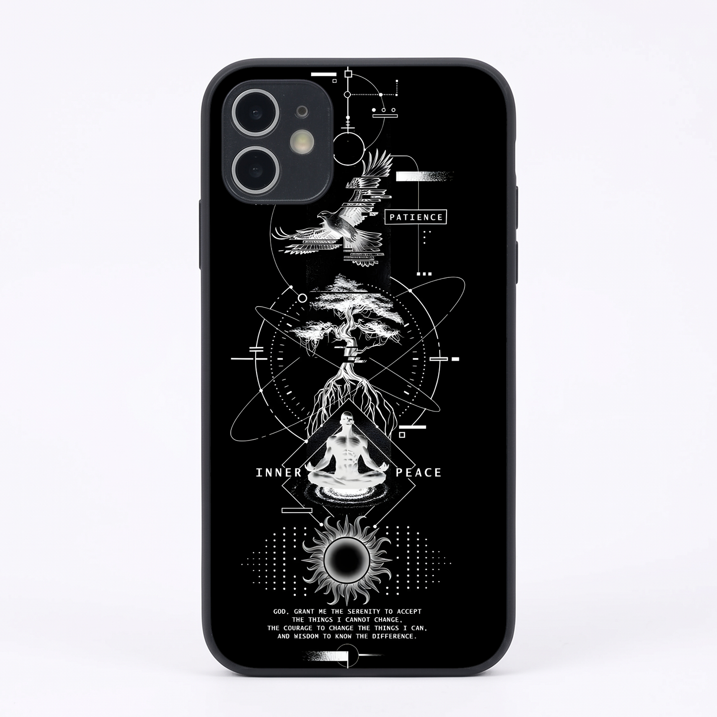 Dark Matter Metal Back Case for Apple Iphone 11