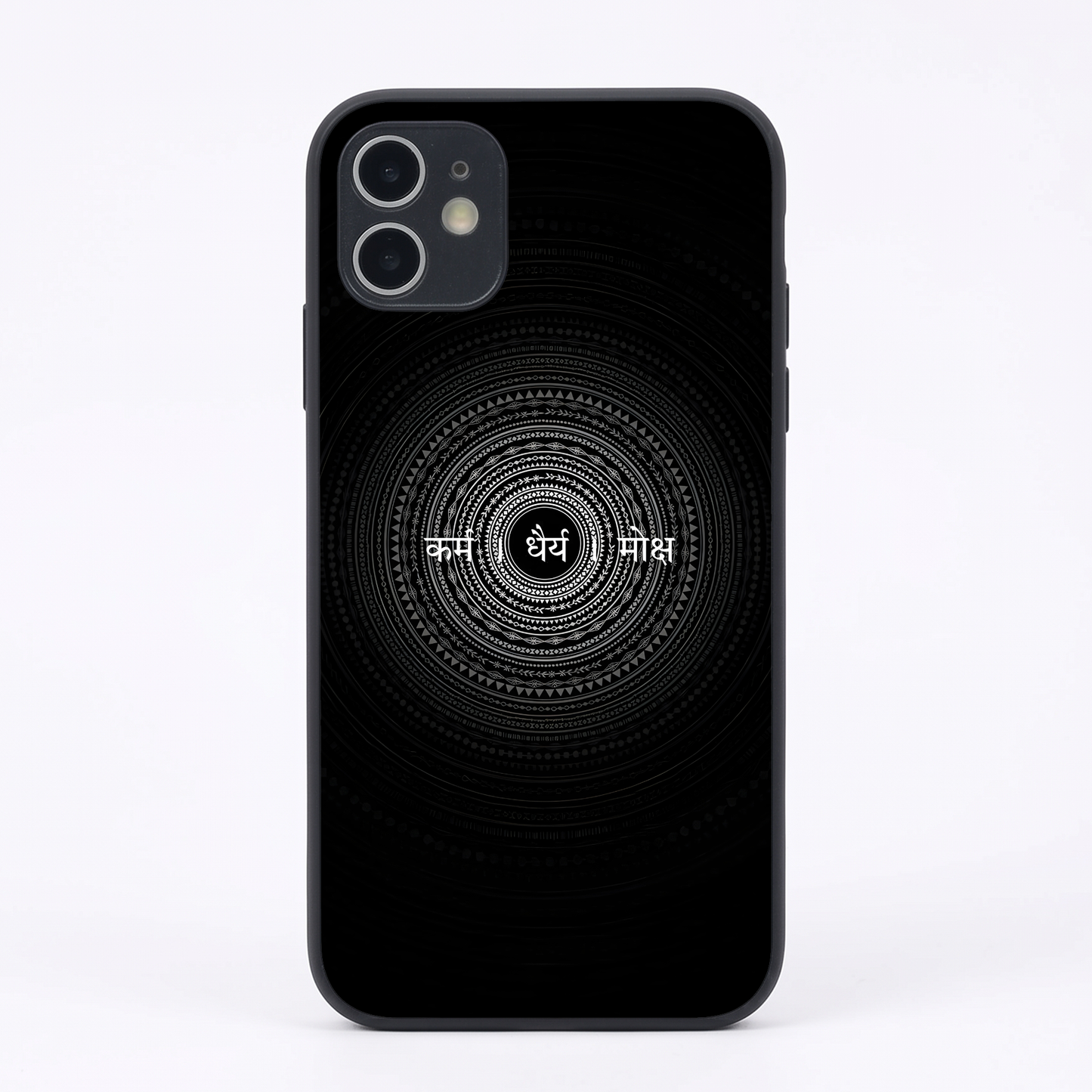 Peace Metal Back Case for Apple Iphone 11