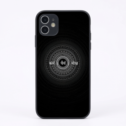 Peace Metal Back Case for Apple Iphone 11
