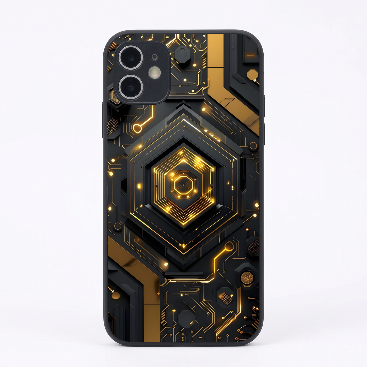 Gold Rush Metal Back Case for Apple Iphone 11