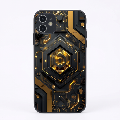 Gold Rush Metal Back Case for Apple Iphone 11