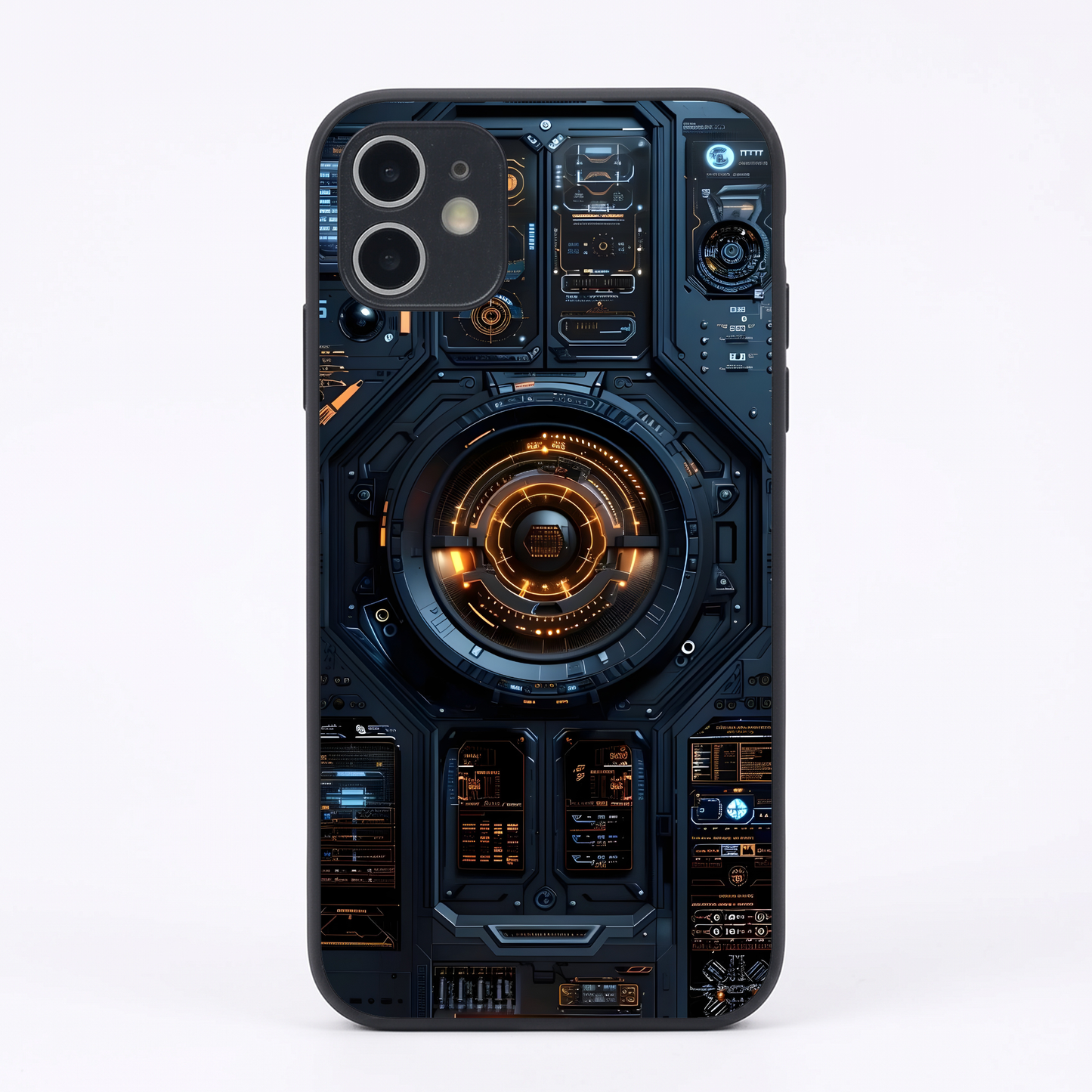 Techie Metal Back Case for Apple Iphone 11