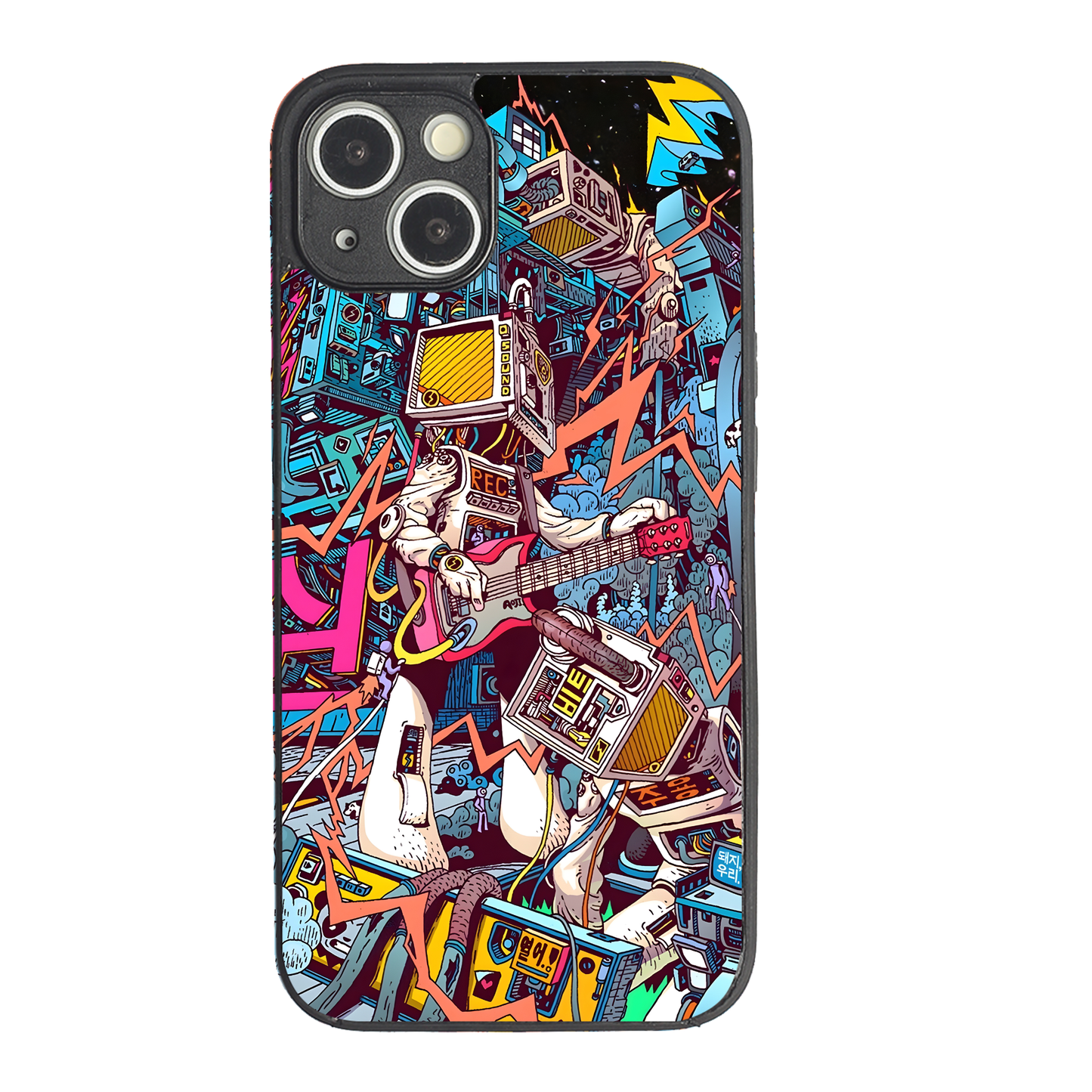 Soundwave Back Case for Apple Iphone 13