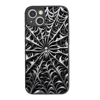 Web Trap Metal Back Case for Apple Iphone 13