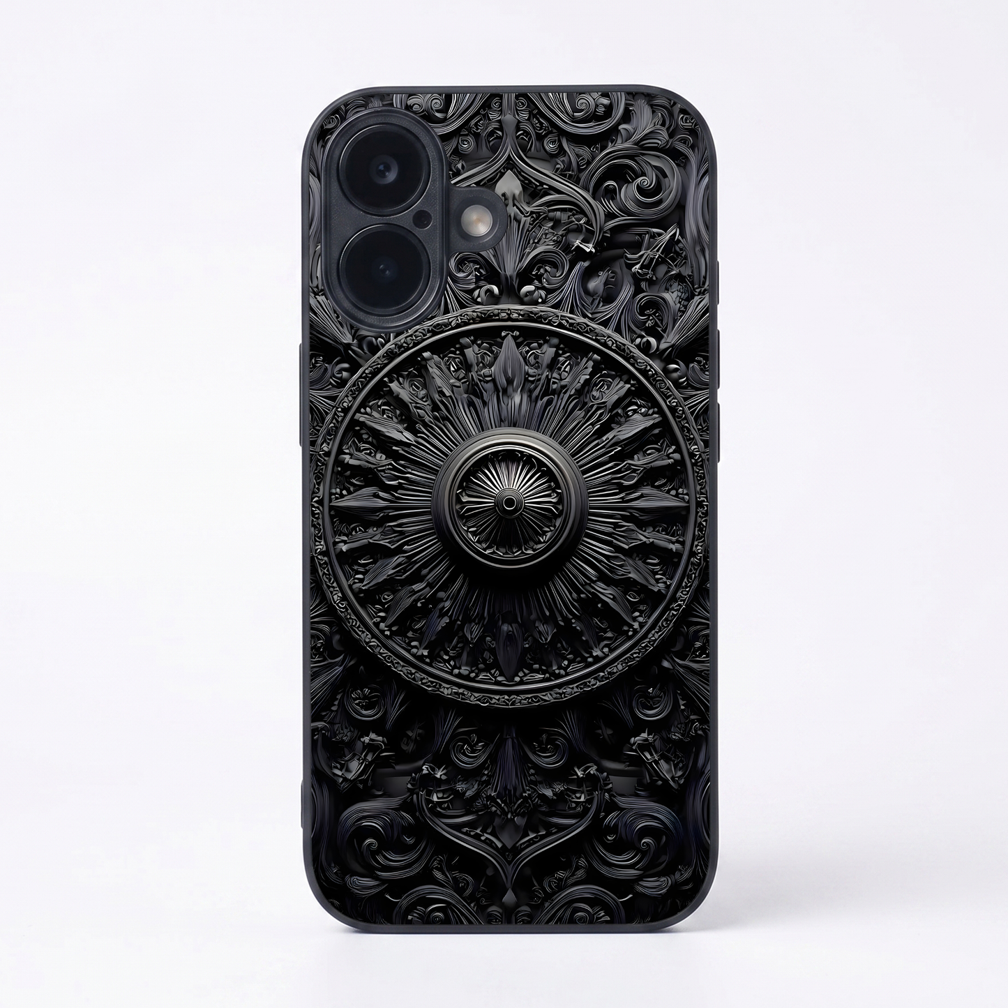 The Wheel Metal Back Case for Apple Iphone 17