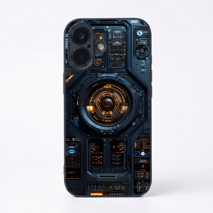 Techie Metal Back Case for Apple Iphone 17