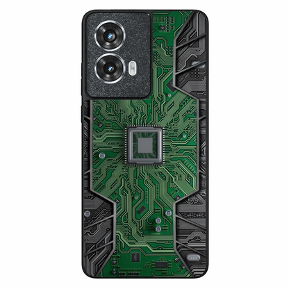 Chip Mode Metal Back Case for Moto G85
