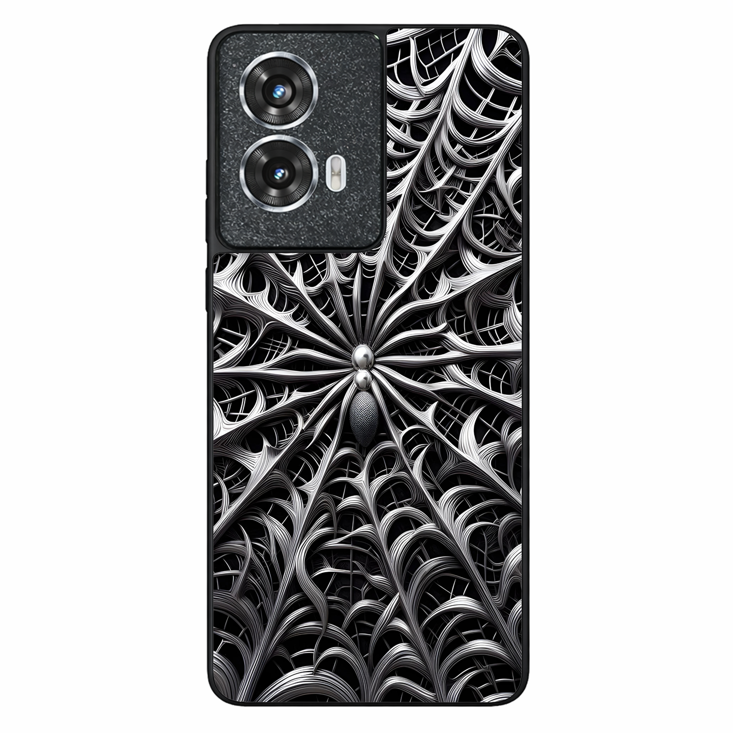 Web Trap Metal Back Case for Moto G85