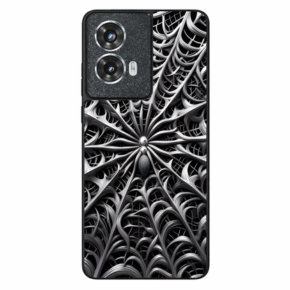 Web Trap Metal Back Case for Moto G85