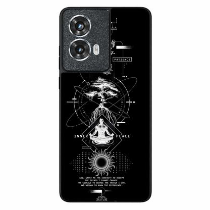 Dark Matter Metal Back Case for Moto G96
