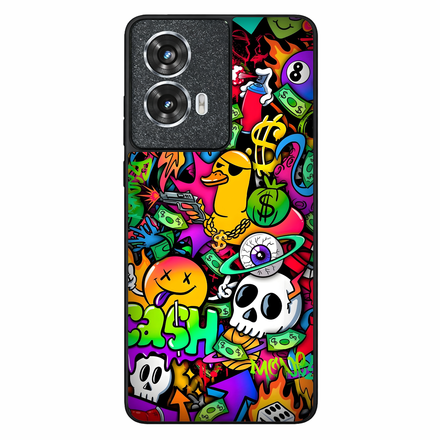 Chaos Pop Back Case for Moto G96