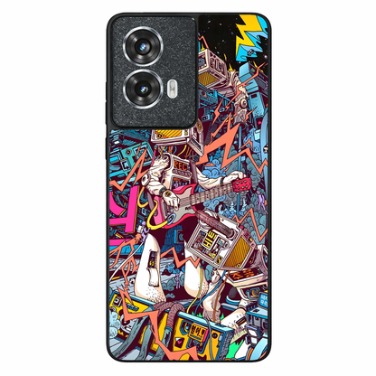 Soundwave Back Case for Moto G96