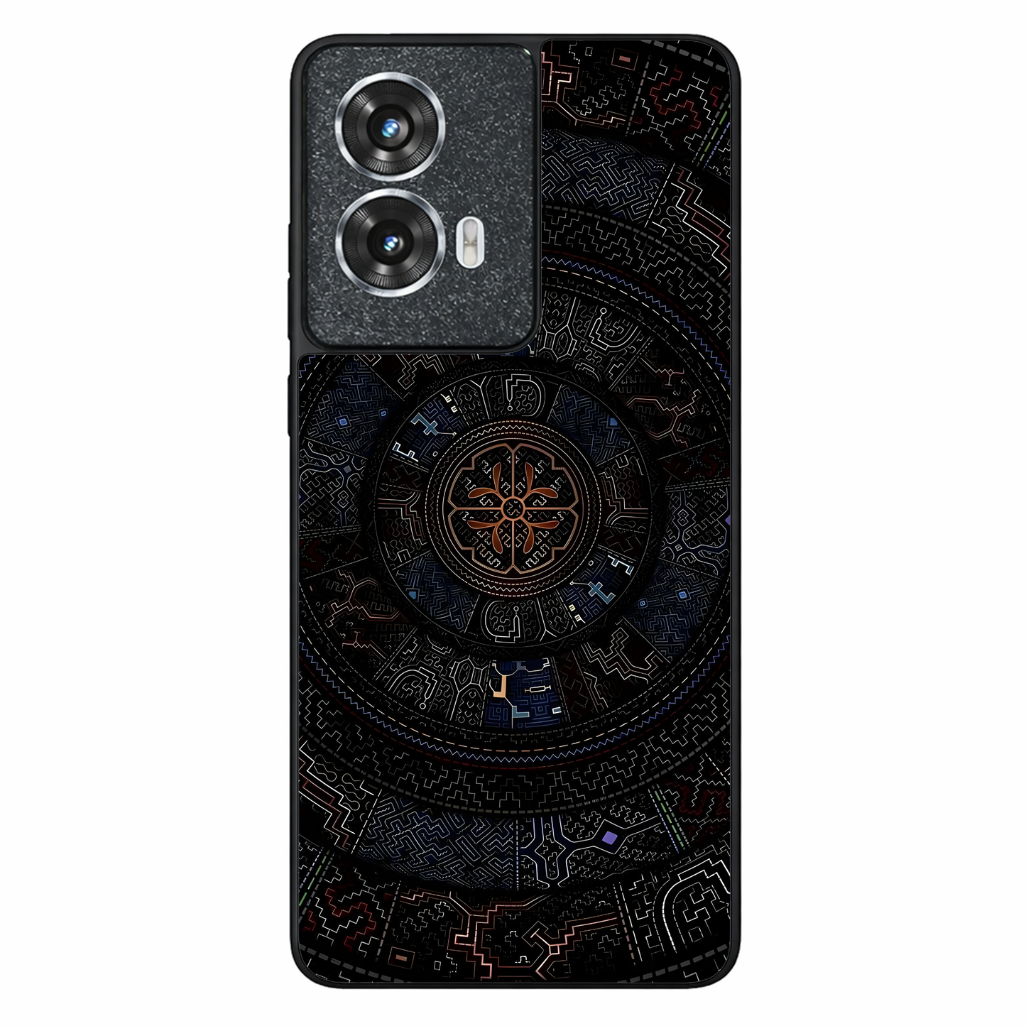Dark Mandala Metal Back Case for Moto G85