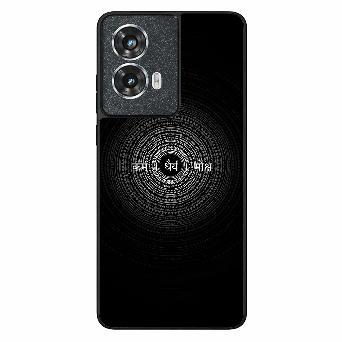 Peace Metal Back Case for Moto G85