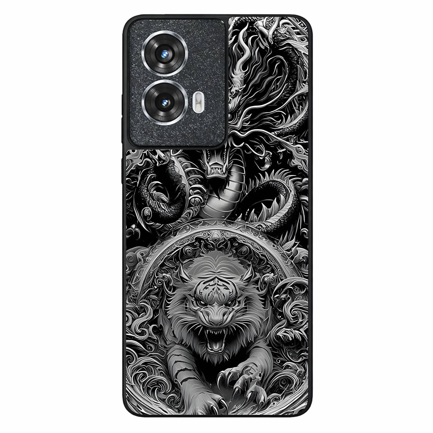 Dragon Ink Metal Back Case for Moto G85