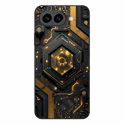 Gold Rush Metal Back Case for Google Pixel 9A