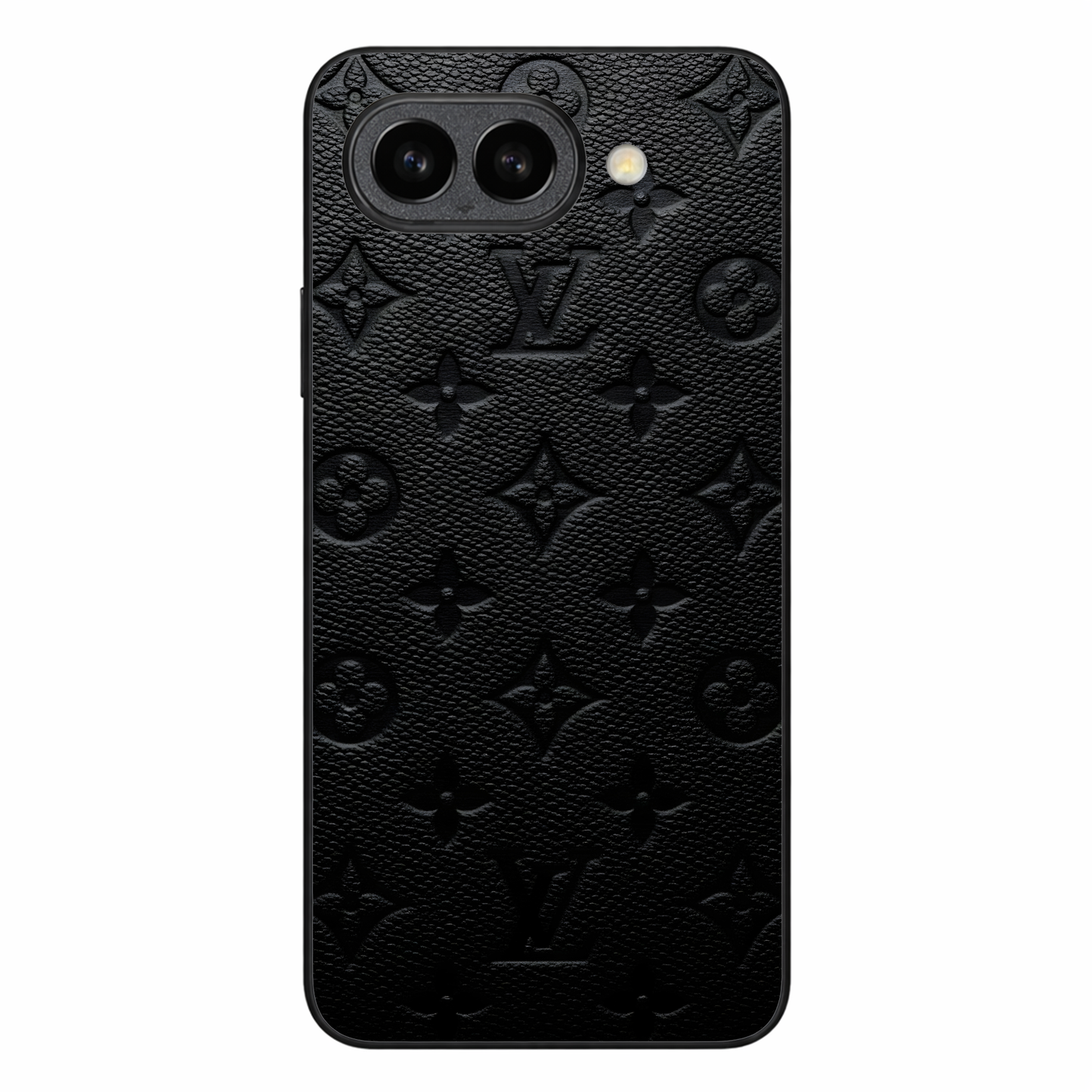 Luxe Leather Metal Back Case for Google Pixel 9A