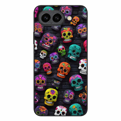Skull Pop Metal Back Case for Google Pixel 9A