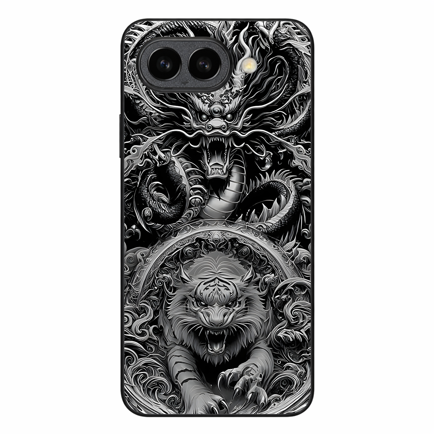 Dragon Ink Metal Back Case for Google Pixel 9A