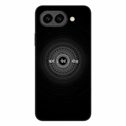 Peace Metal Back Case for Google Pixel 9A