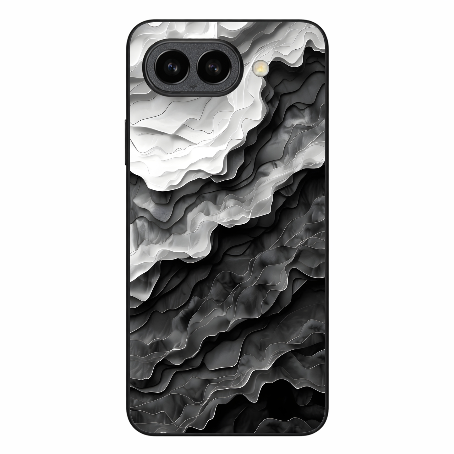 Stone Flow Metal Back Case for Google Pixel 9A