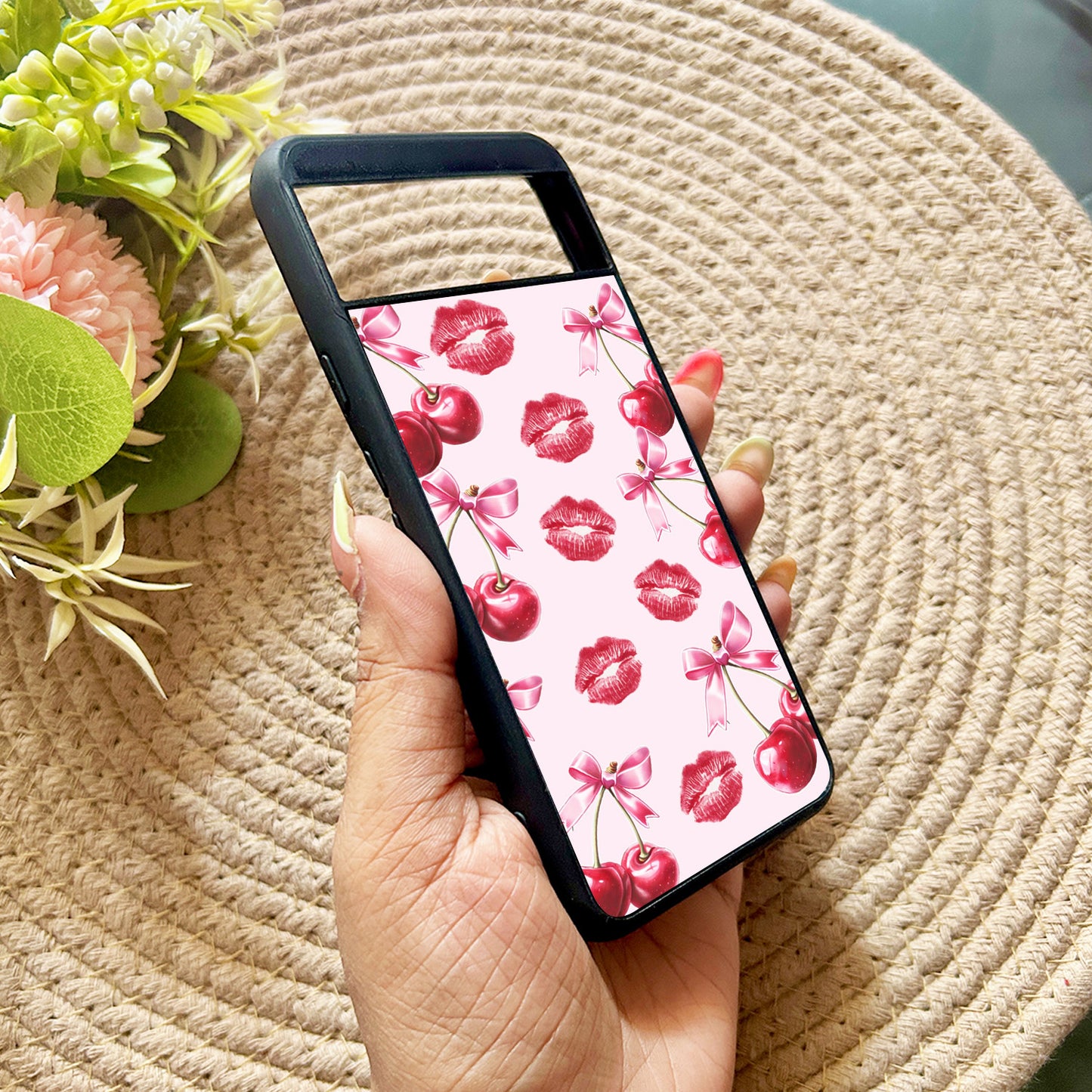 Cherry Lips Case for Google Pixel 8