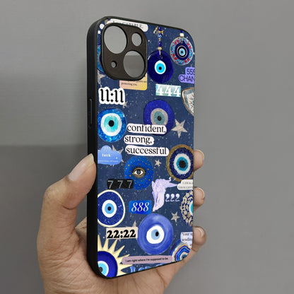 Affirmation Amulet Metal Back Case for Apple Iphone 15 Plus